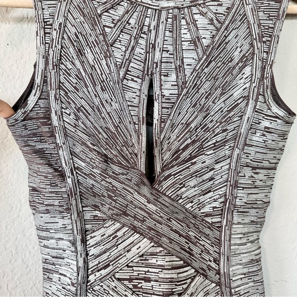Marella metallic bandage body con dress - Picture 10 of 12